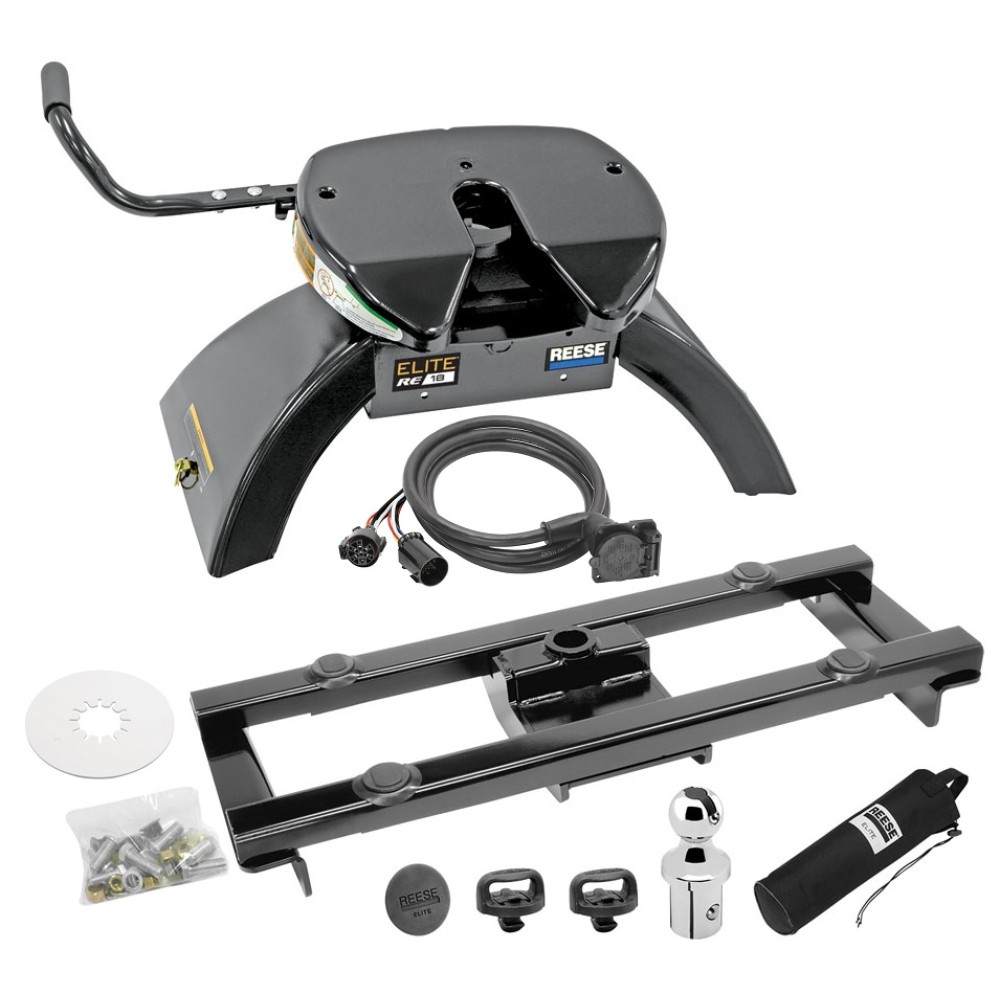 Reese Elite 25K Gooseneck and 18K 5th Wheel Hitch Complete System 1119